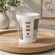 Dia das Mães Personalizado Moderno – Amo Você Mamã
