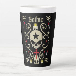 Caneca De Café Latte Dia do gótico 22 de maio