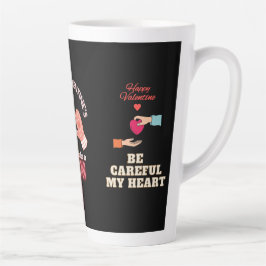 CANECA DE CAFÉ LATTE DIA DOS NAMORADOS