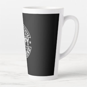 Caneca De Café Latte Dia dos Pais Vovô O Homem O Mito A Lenda