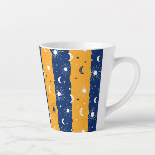 Caneca De Café Latte Dia e Noite 2