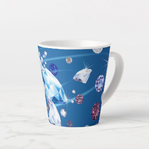 Caneca De Café Latte Diamond Galaxy 12