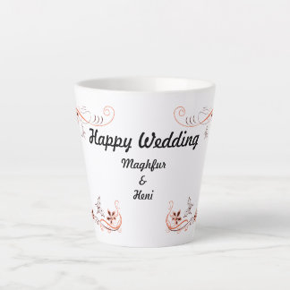 Caneca De Café Latte Dias de casamento de Mug