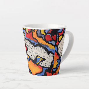 Caneca De Café Latte Dias de Verão