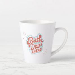 Caneca De Café Latte Dias Melhores