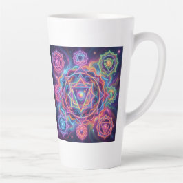 Caneca De Café Latte Die 7 Chakren´10