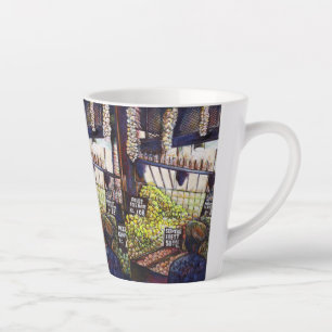 Caneca De Café Latte Dimensões da curiosidade