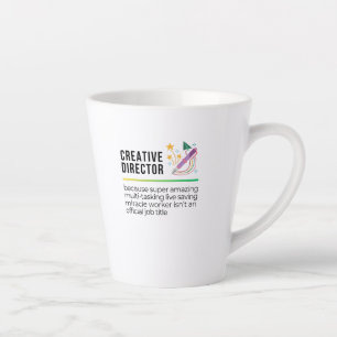 Caneca De Café Latte Diretor Creative