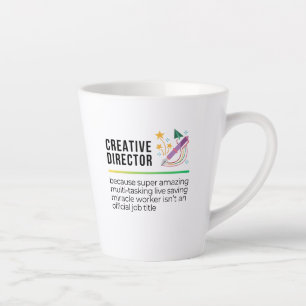 Caneca De Café Latte Diretor Criativo
