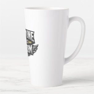 Caneca De Café Latte Disciplina É Igual à Liberdade – Design Motivacion