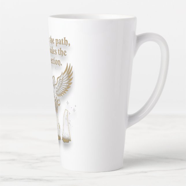Caneca De Café Latte Divine Sight Spiritual Gear Collection  (Direita)