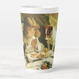 Caneca De Café Latte Dizendo Nossas Orações, Suspense Charles Burton Ba