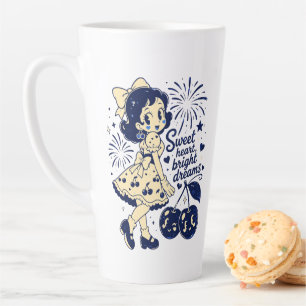 Caneca De Café Latte Doce Quatro de Julho Dia da Independência