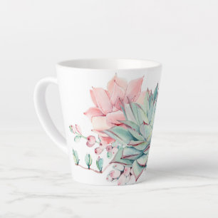 Caneca De Café Latte Doce Suculente Mug Gift