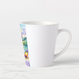 CANECA DE CAFÉ LATTE DOCES TRATAMENTOS DE VERÃO