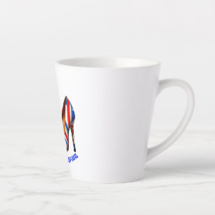 CANECA DE CAFÉ LATTE DONALD TRUMP - SIM, SOU UMA GAROTA TRUMP