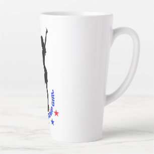 CANECA DE CAFÉ LATTE DONALD TRUMP-YES, EU SOU UMA GAROTA TRUMP
