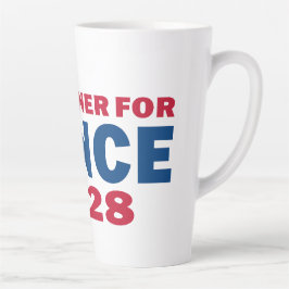 Caneca De Café Latte Dono de Arma para Vance 2028