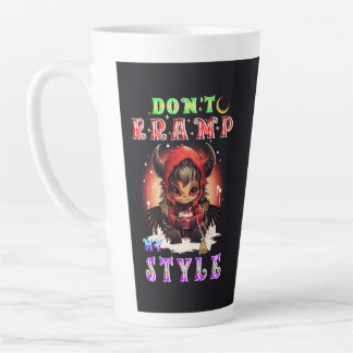 Caneca De Café Latte Don't Kramp My Style