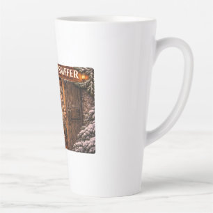 Caneca De Café Latte Doorway Sniffer Islandês Yule Lad