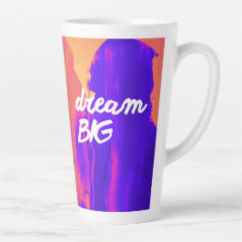 Caneca De Café Latte Dream Big