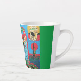 Caneca De Café Latte Dream Big Cup