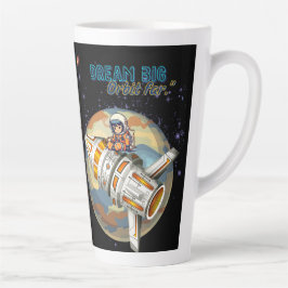 CANECA DE CAFÉ LATTE DREAM BIG ORBIT LONGE