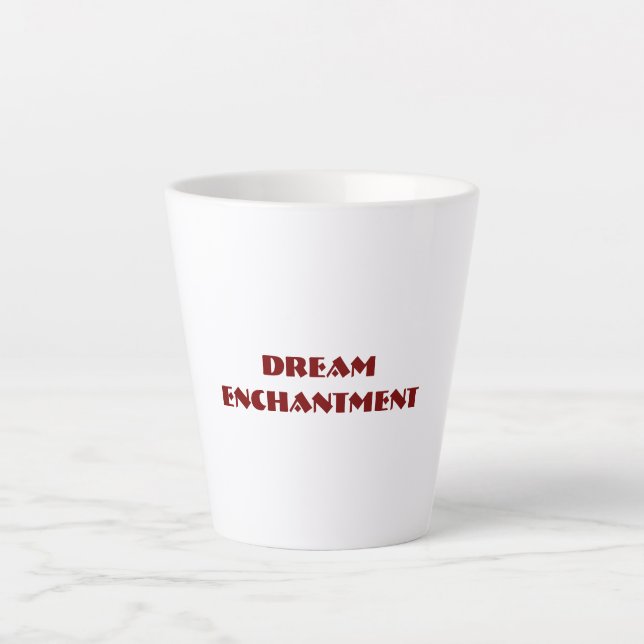 Caneca De Café Latte Dream Enchantation Latte Mug (Frente)