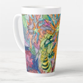 Caneca De Café Latte DreamerBee 