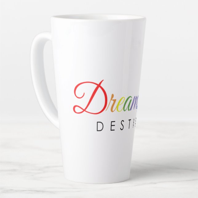 Caneca De Café Latte DreamLife Latte Mug (Ângulo esquerdo)
