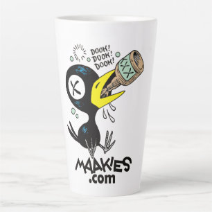 Caneca De Café Latte Drinky Crow Dook Mug