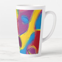 Caneca De Café Latte Drunk on Candy