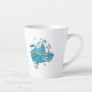 Caneca De Café Latte Dubai