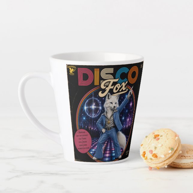 Caneca De Café Latte Duo Disco Fox (In Situ)
