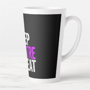 Caneca De Café Latte Durma Uma Vez Repetir Presente De Atriz Do Ator