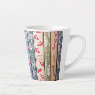 Caneca De Café Latte É hora de ler Jane Austen
