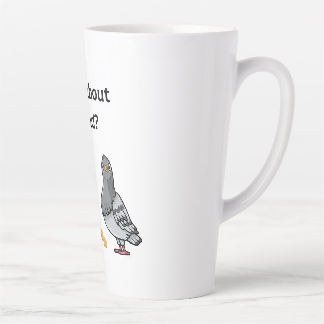 Caneca De Café Latte E o pão? (Direita)
