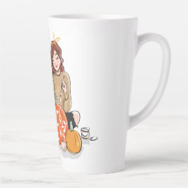 Caneca De Café Latte É outono Y'all