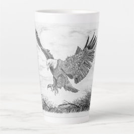 Caneca De Café Latte Eagle Landing