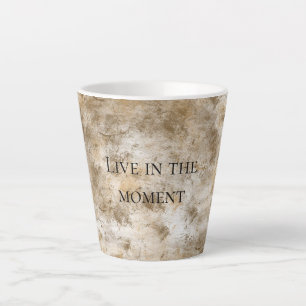 Caneca De Café Latte Earthy Brown Cream Sand