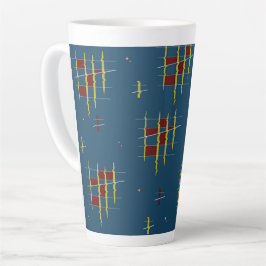 Caneca De Café Latte Ecos da Geometria