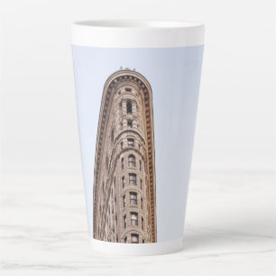 Caneca De Café Latte Edifício Flatiron Cidade de Nova York