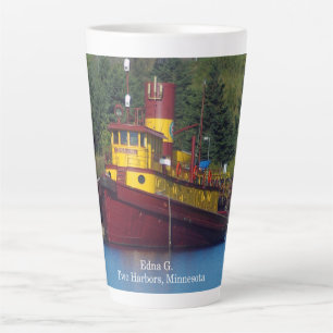 Caneca De Café Latte Edna G. latte mug