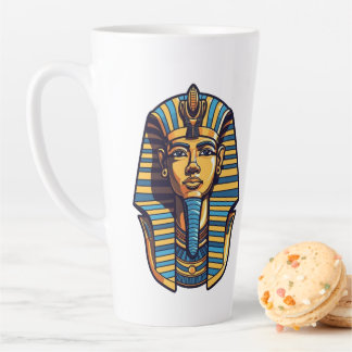 Caneca De Café Latte Egyptian art 