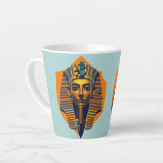 Caneca De Café Latte Egyptian art 
