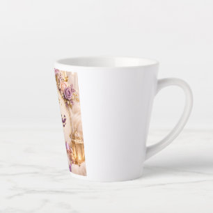 Caneca De Café Latte Eid Mubarak 