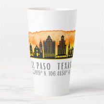 El Paso Skyline Latitude e Longitude