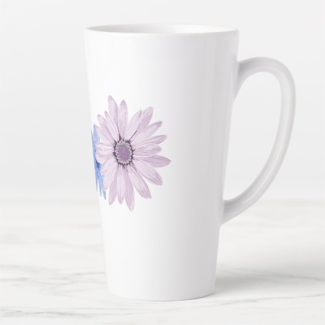 Caneca de Café Latte Elegante (Direita)