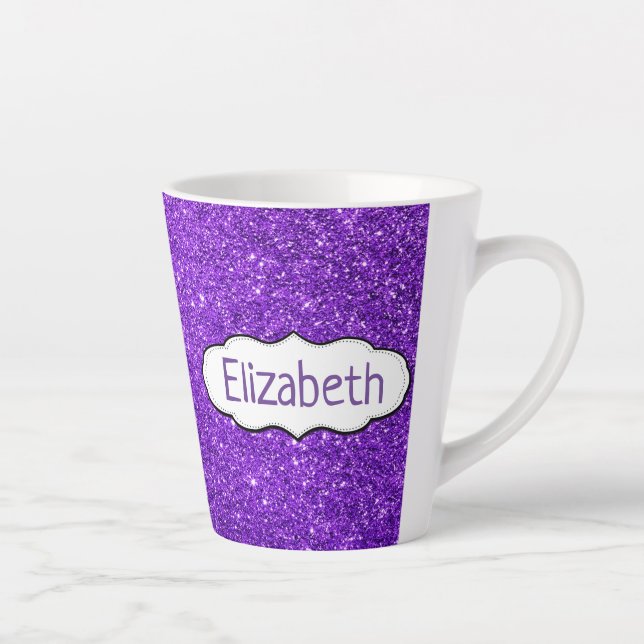 Caneca De Café Latte Elizabeth Latte Mug (Direita)
