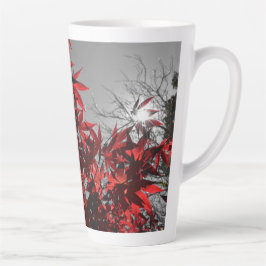 Caneca De Café Latte Embers of Autumn